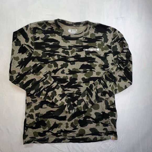 Carhartt Other - Carhartt T-shirt Men's Medium M Camo Relaxed Long Sleeve Casual Gorp Hunting